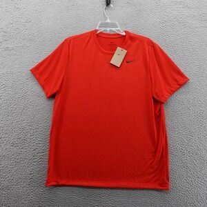 Nike Dri Fit Training Tee‎ Shirt XLRed Mens Activewear Short Sleeve NWT
